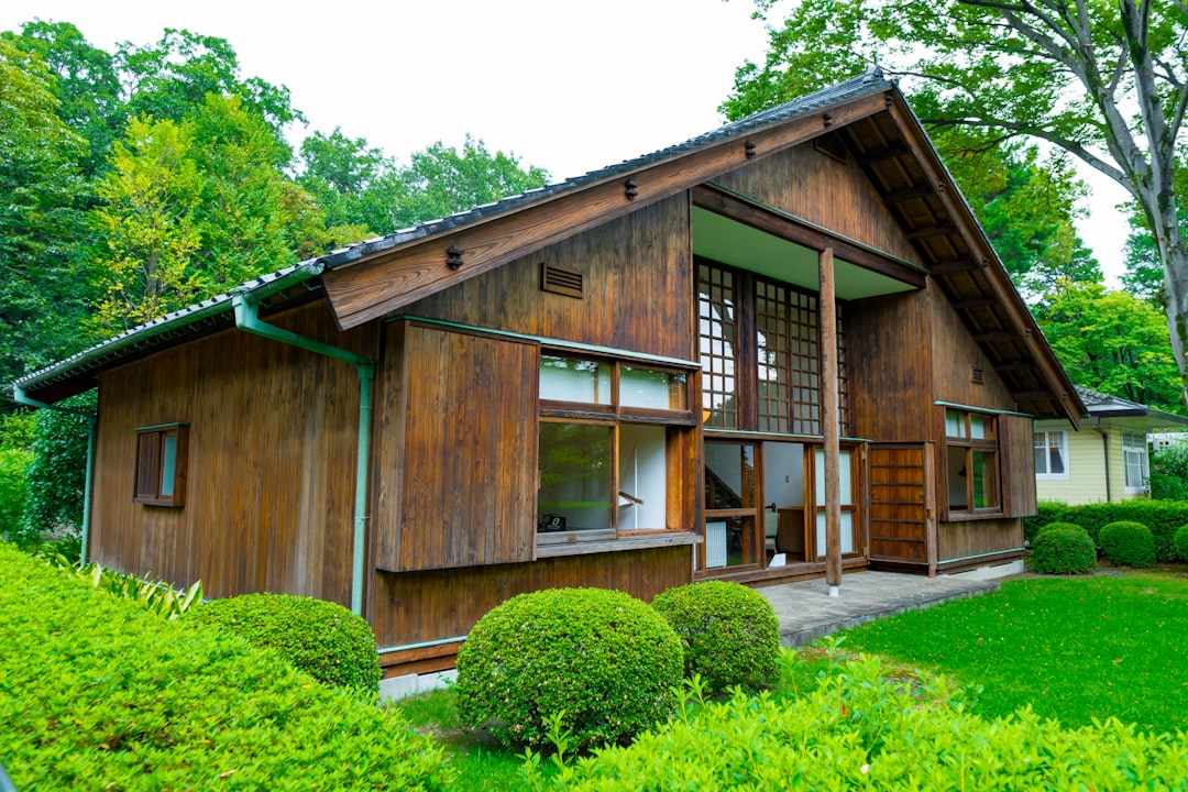 Modern house in Japan.